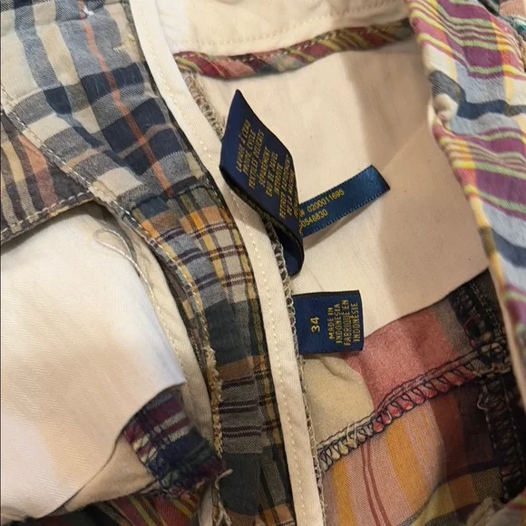 Polo Ralph Lauren India madras patchwork short - Picture 3 of 4